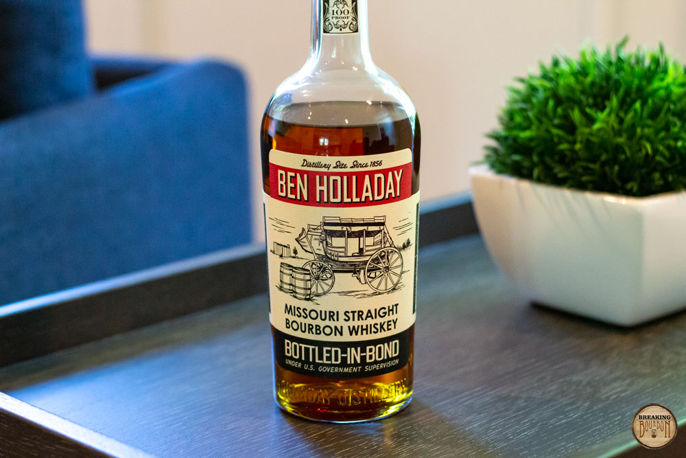Ben Holladay Bottled in Bond Missouri Straight Bourbon (Batch 1) Review Breaking Bourbon