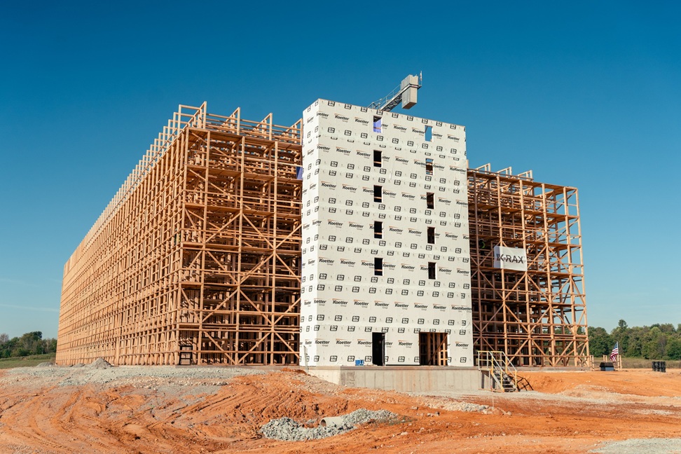 Whiskey House of Kentucky Completes First Seven-Story K-RAX Warehouse ...