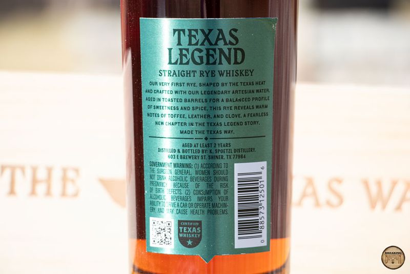 Texas Mickey Rye Shiner Texas Legend Rye Review | Breaking Bourbon