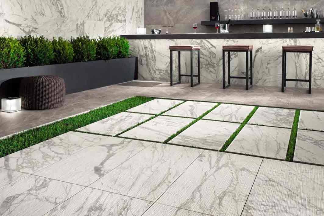terrasse marbre