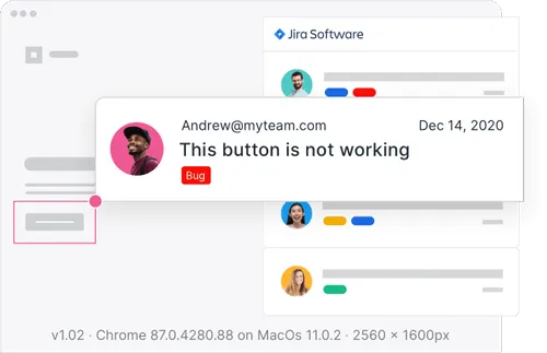 visual feedback 
