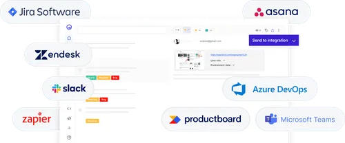 Integrations for your user feedback workflow with Usersnap