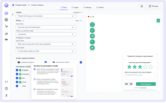 Feedback platform product development lifecycle