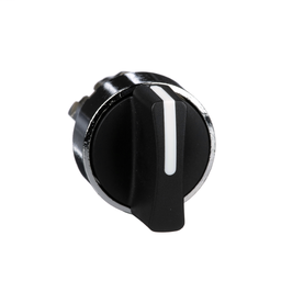 Selector Switch Black Metal 22mm