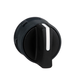 Selector Switch Black Plastic 22mm 