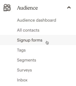 navigating-to-mailchimp-popup-form