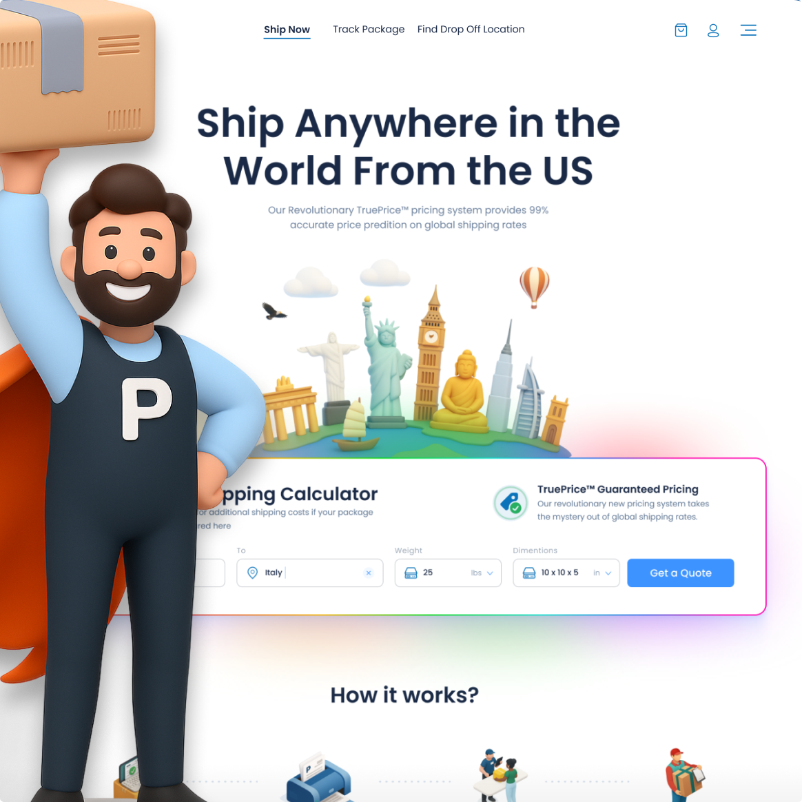 myus, package hopper