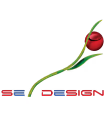 S E Design logo