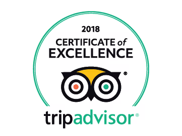Certificate of Excellence Trip Advisor