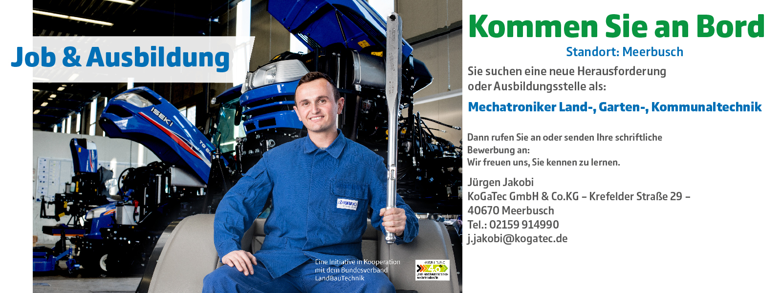 Ausbildung bei KoGaTec lohnt sich im kaufmännischen und Technischen Berufen