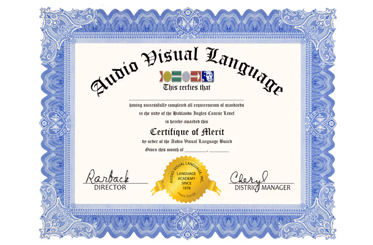 Diploma Hablando Ingles