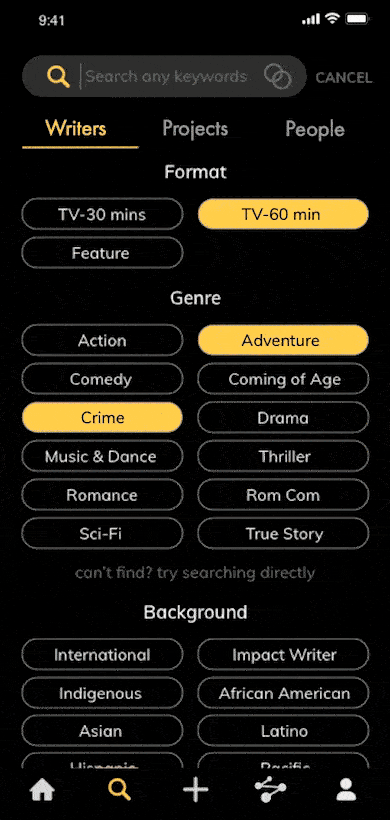 Search -> Preference Manager