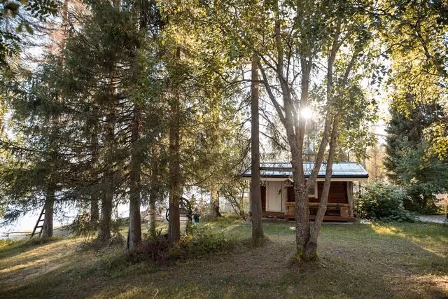 Traditional Finnish firewood sauna