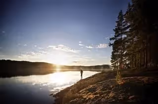 Midnight sun, Rovaniemi
