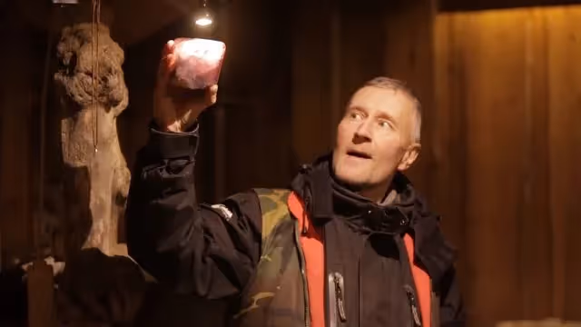Luosto winter train and Amethyst mine adventure