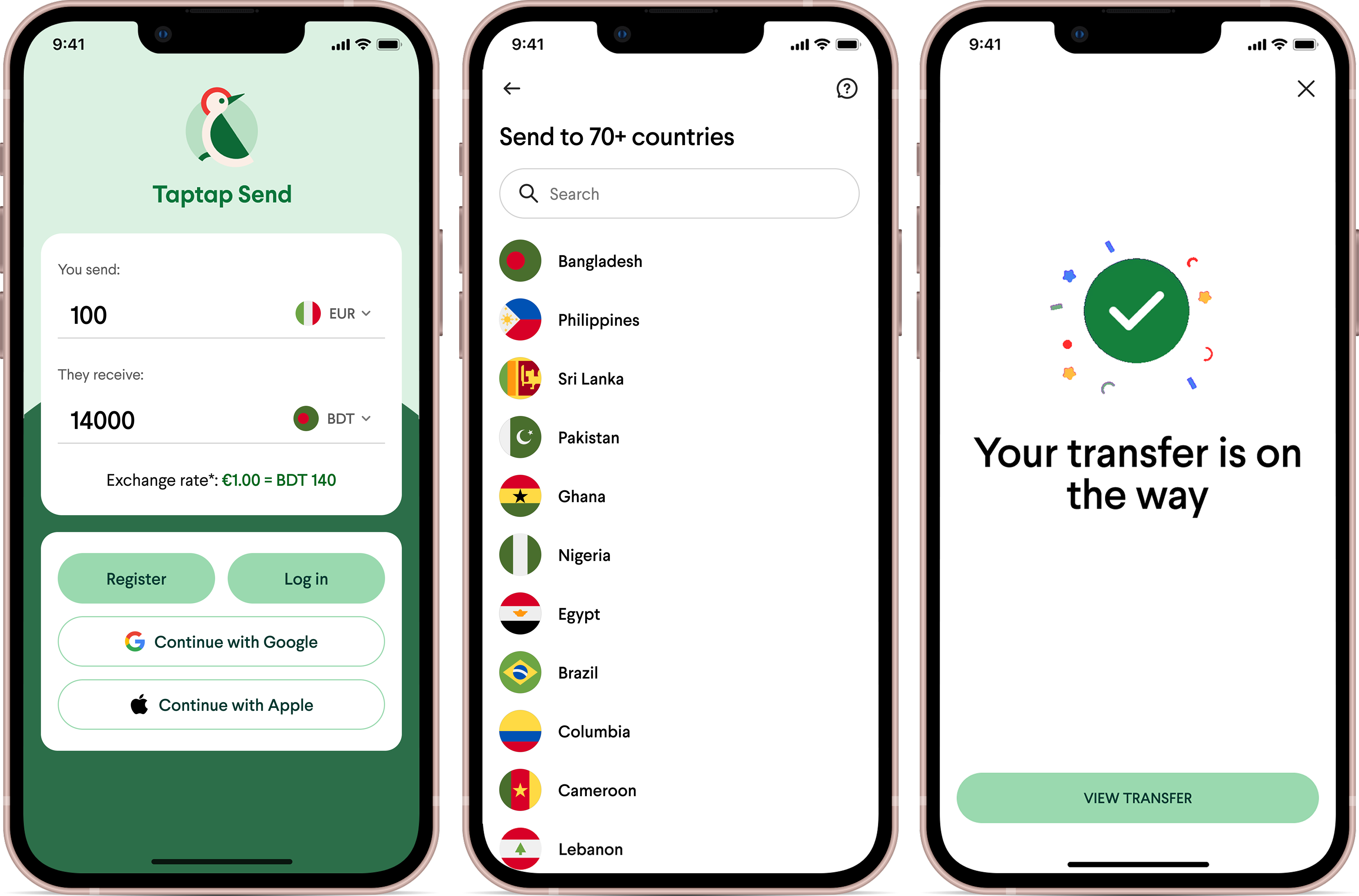 Taptap Send Bangladesh
