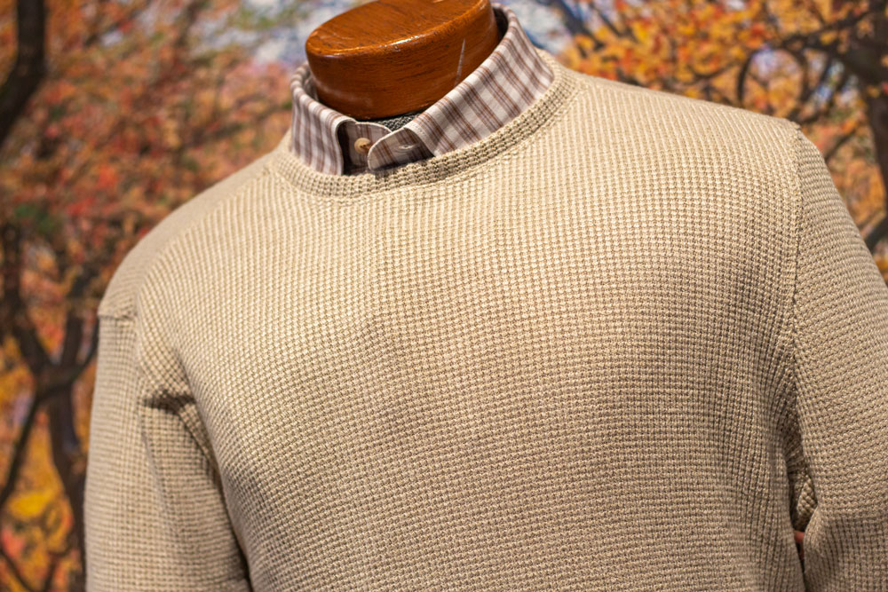Assorted neutral tone t-shirts from Cuts