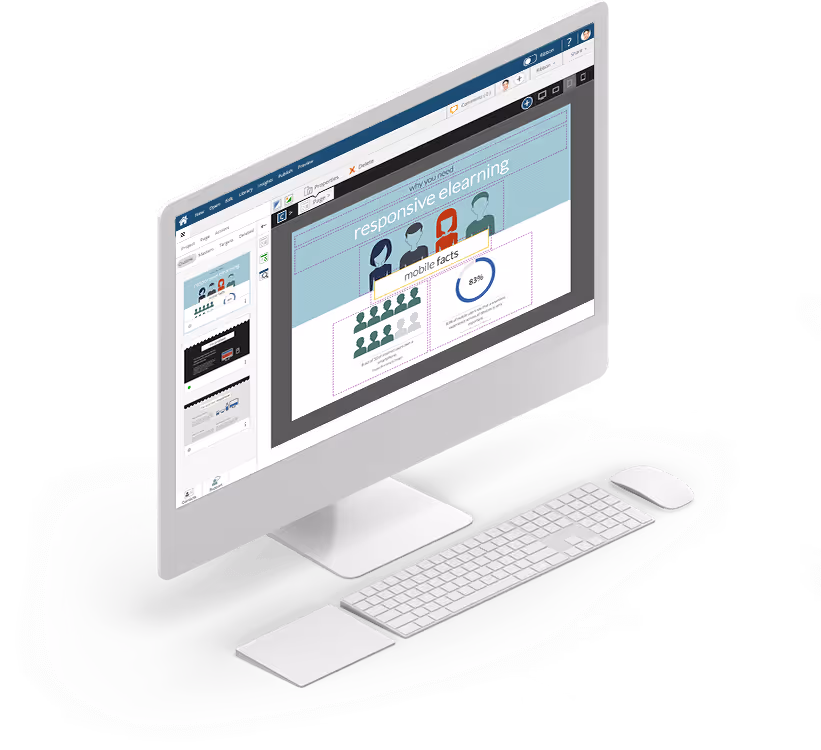 Responsive eLearning Authoring Tool