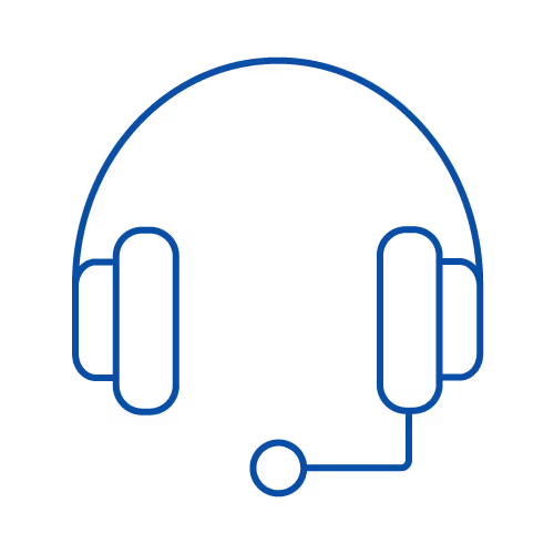 Icon of a headset.