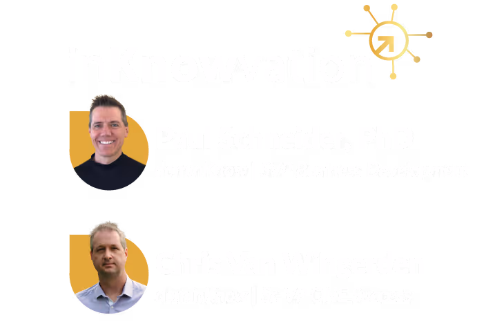 inKnowvation Logo and Portraits of Paul Schneider and Chris Van Wingerden