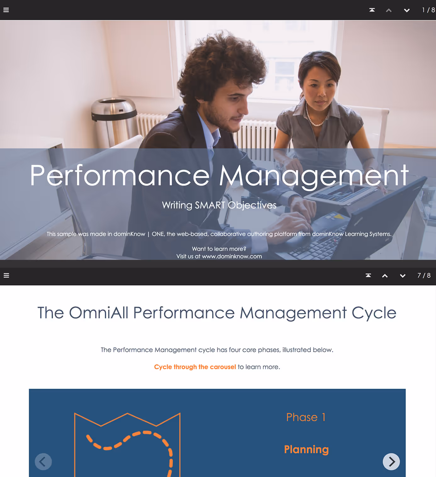 Performance Management – Writing SMART Objectives screenshots