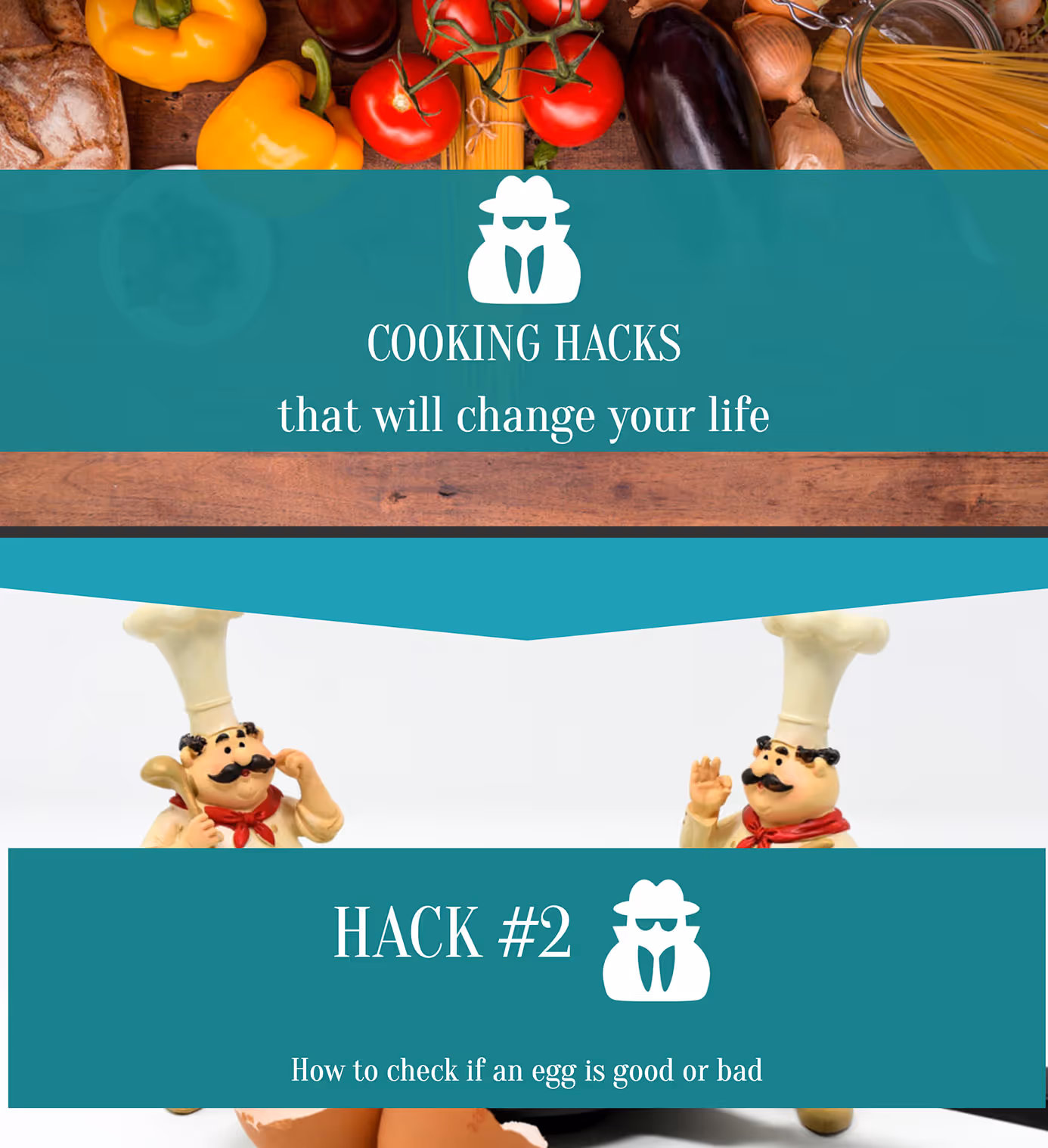 Cooking hacks screenshot