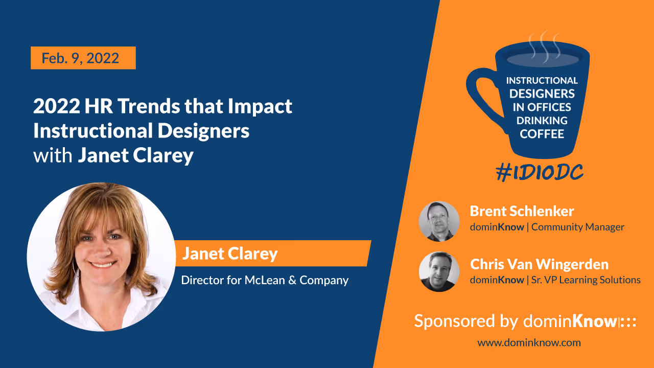 Janet Clarey joined #IDIODC February 9