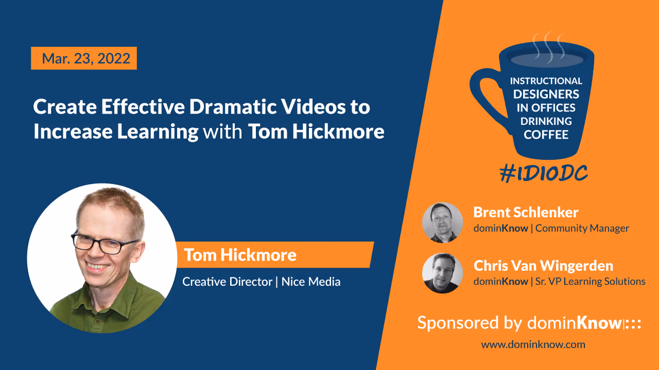 Tom Hickmore joins #IDIODC
