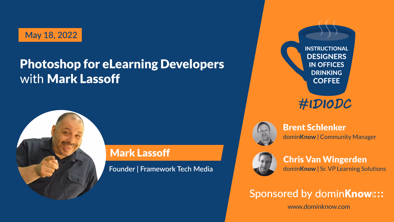 Mark Lassoff joined #IDIODC May 18.