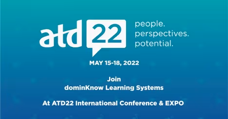 The dominKnow team spoke at ATD22.