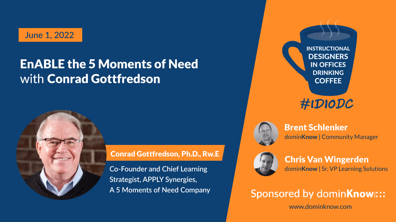 Conrad Gottfredson joins #IDIODC.