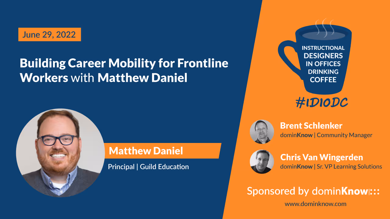 Matthew Daniel joined #IDIODC.