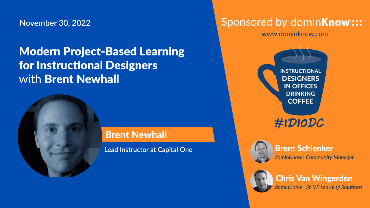 Brent Newhall joined #IDIODC.