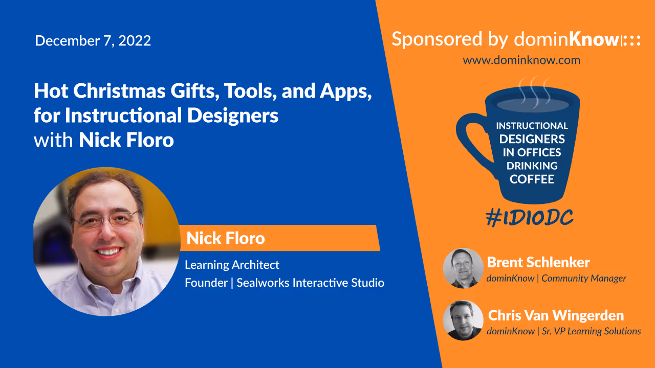 Nick Floro joined to share some fantastic new apps, gadgets, and gifts.