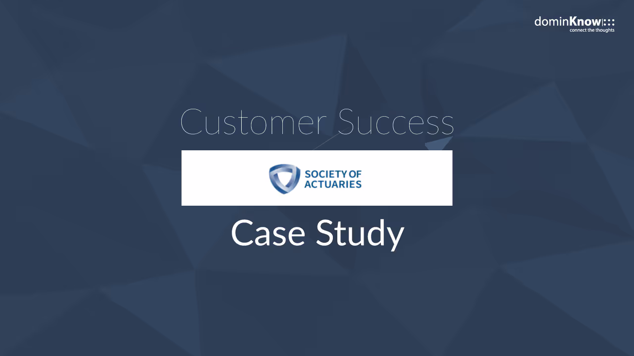 SOA Case Study for dominKnow | ONE