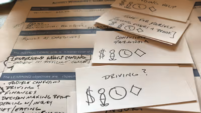 Game design for corporate training, exploration at the first ever Step Away Learning Summit.