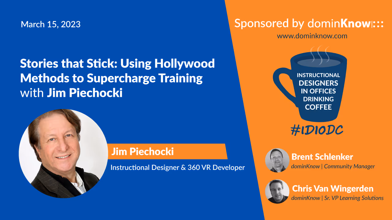 Jim Piechocki joins #IDIODC March 15.