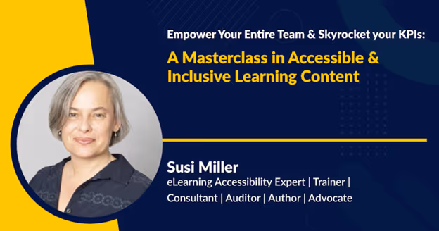 Accessibility by Design: Insights from dominKnow and eLaHub Founder Susi Miller