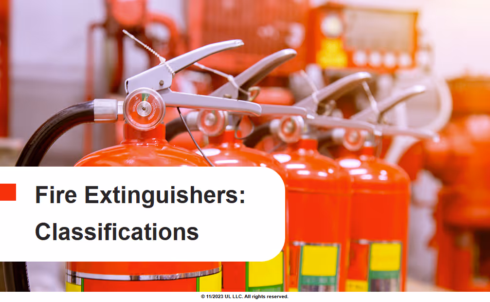 Fire Extinguisher Safety Training: UL Off the Shelf Editable Content