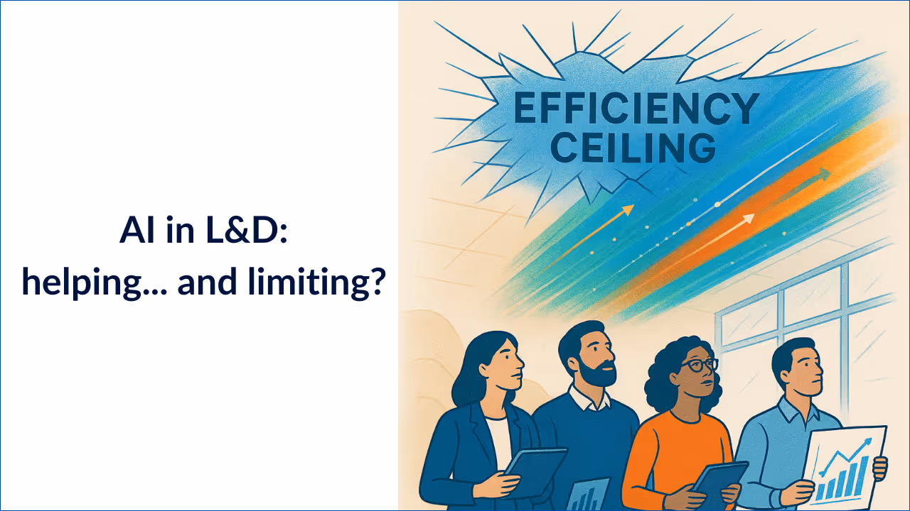 AI in L&D: helping... and limiting?