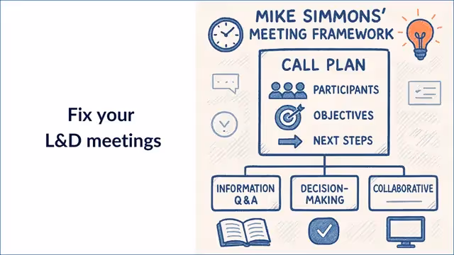 Fix your L&D meetings