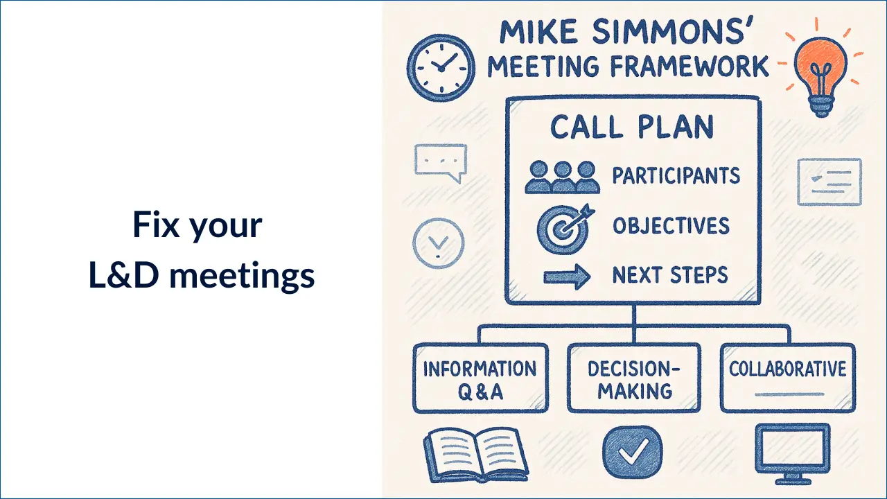 Fix your L&D meetings