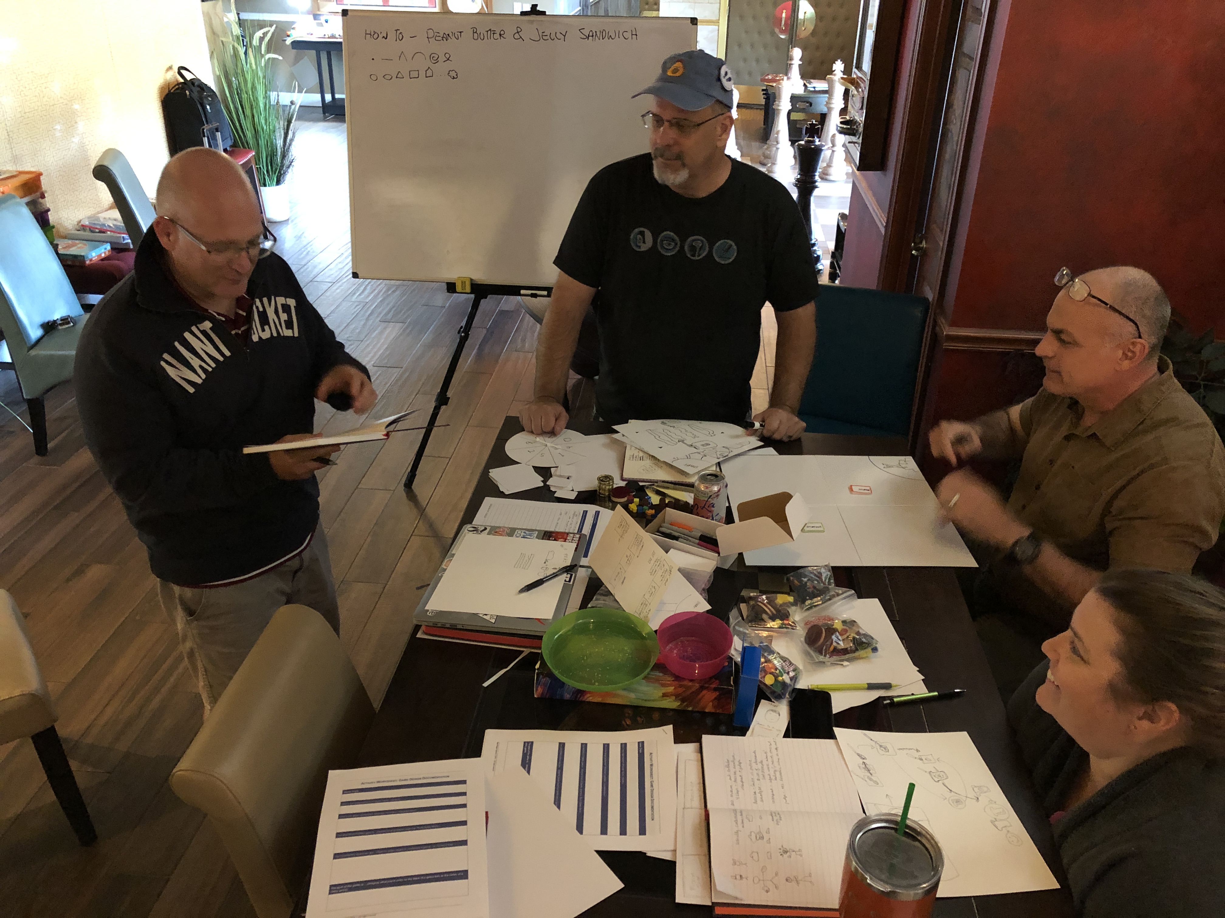 Step Away, Hands-on learning conference, Karl Kapp, Kevin Thorn, Deborah Thomas, Learning Conference