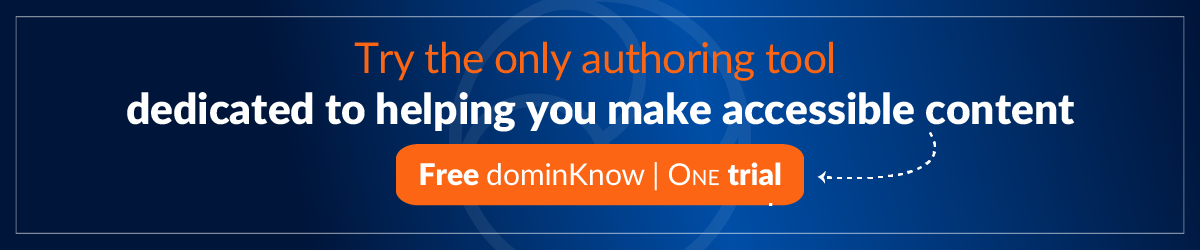 Try the only authoring tool dedicated to helping you make accessible content