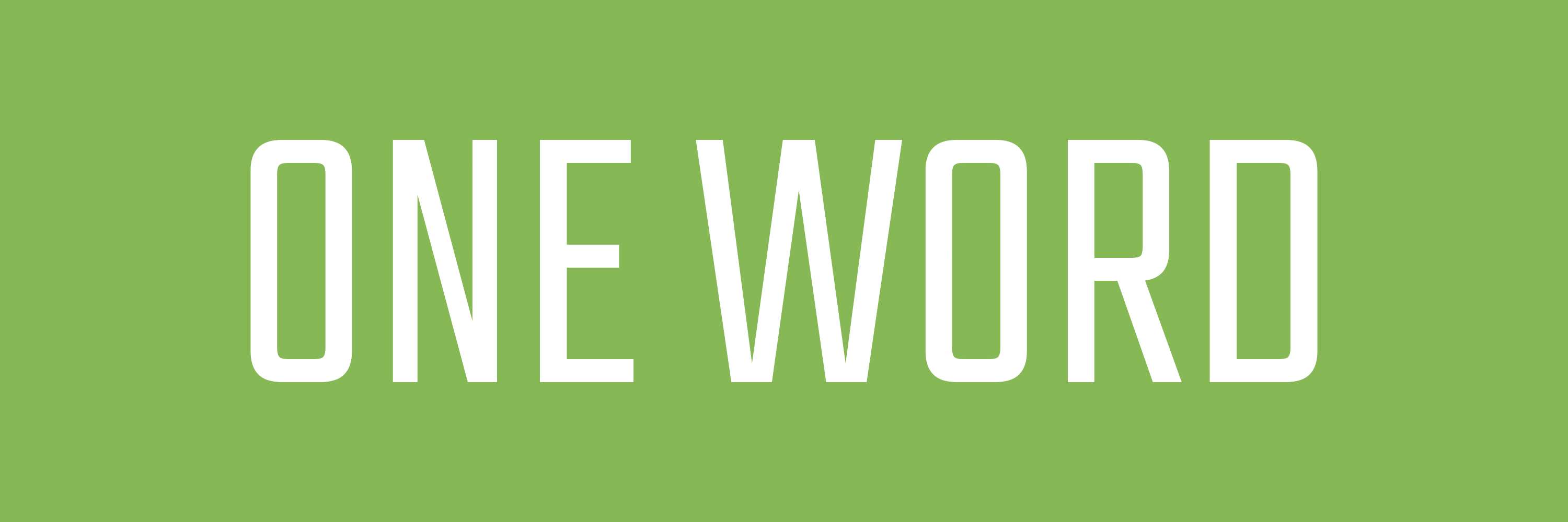 NRC “One Word” Conference Video