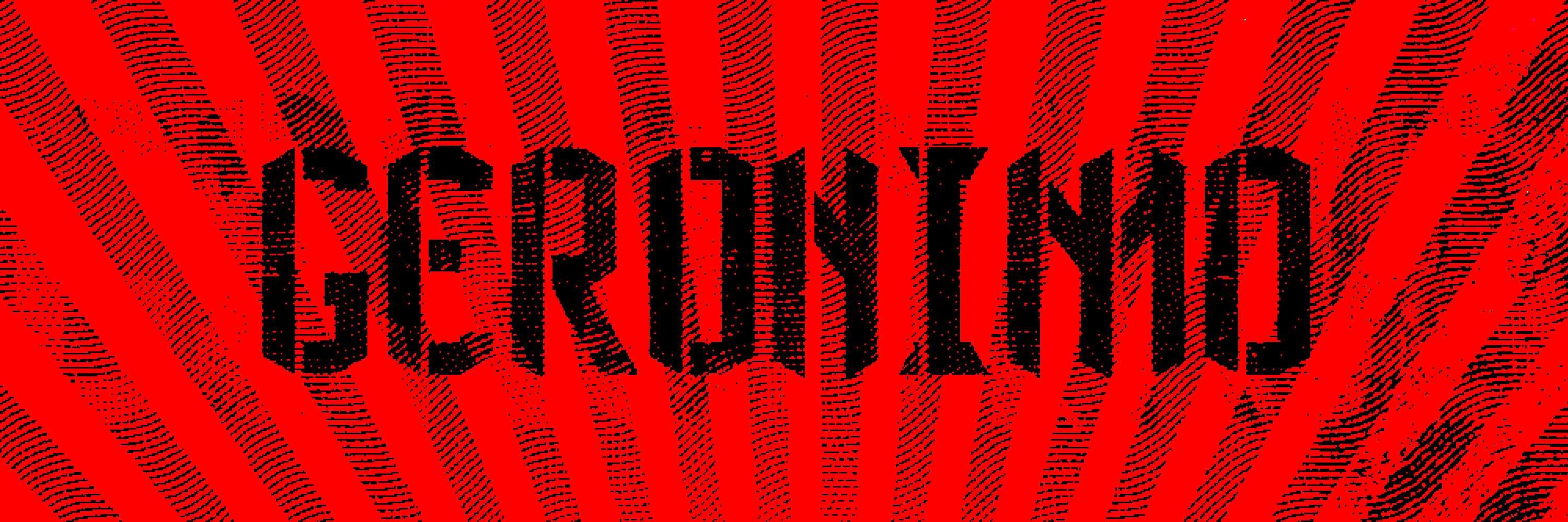Geronimo Poster & Font (Spec Project)