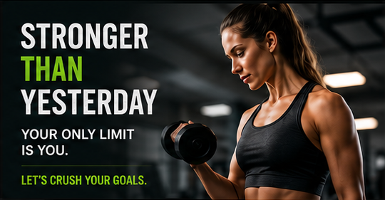 Fitness signage example