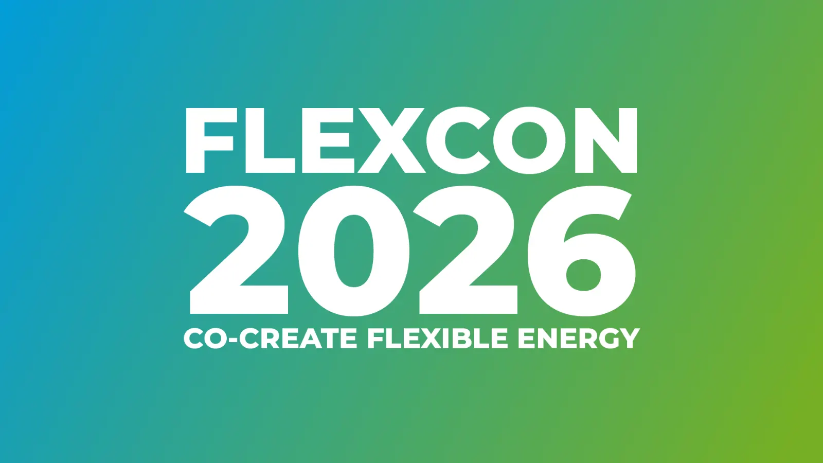 FLEXCON 2026 · Antwerp, 23–24 September 2026