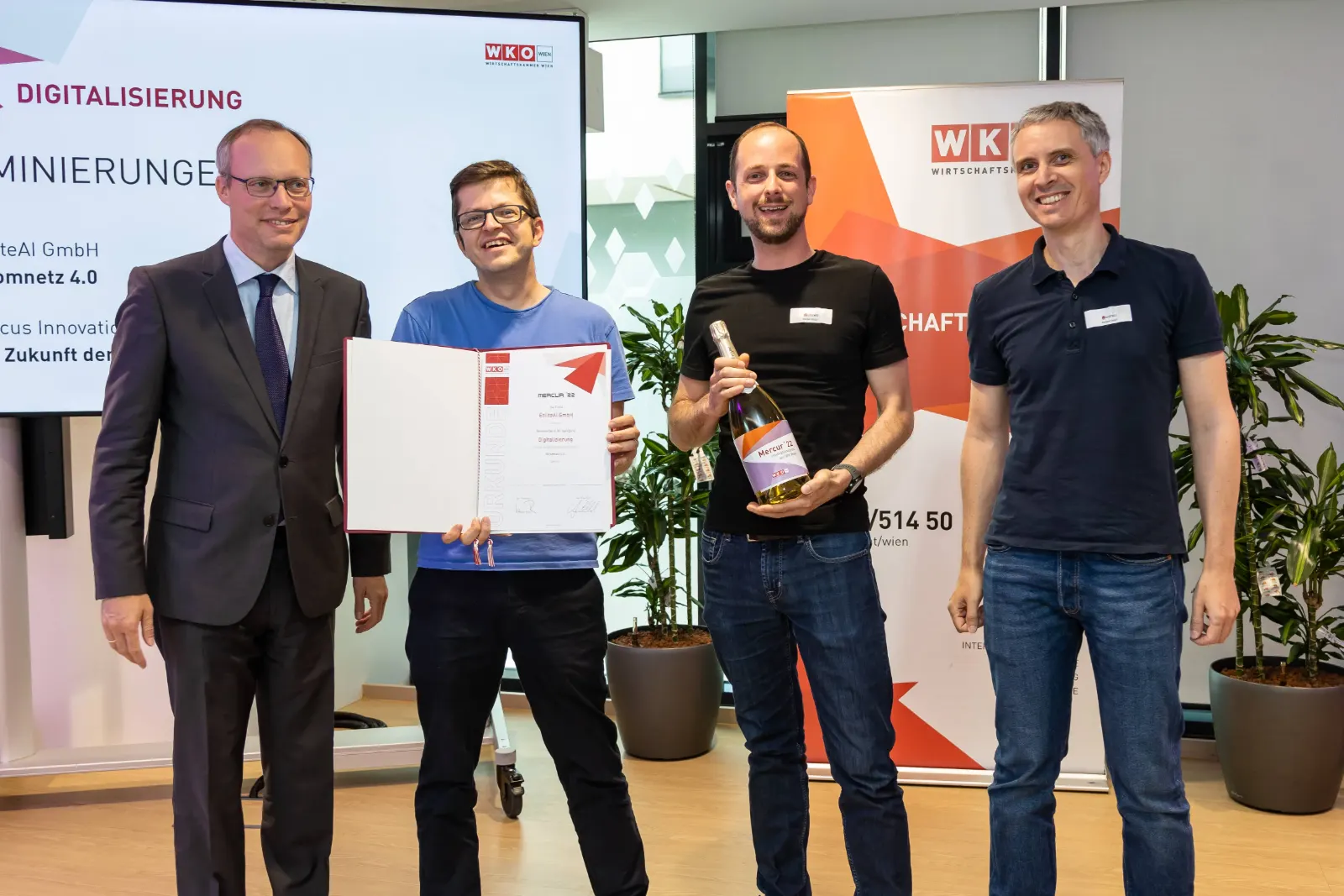 Mercur22 - enliteAI among the winners of Vienna’s innovation award