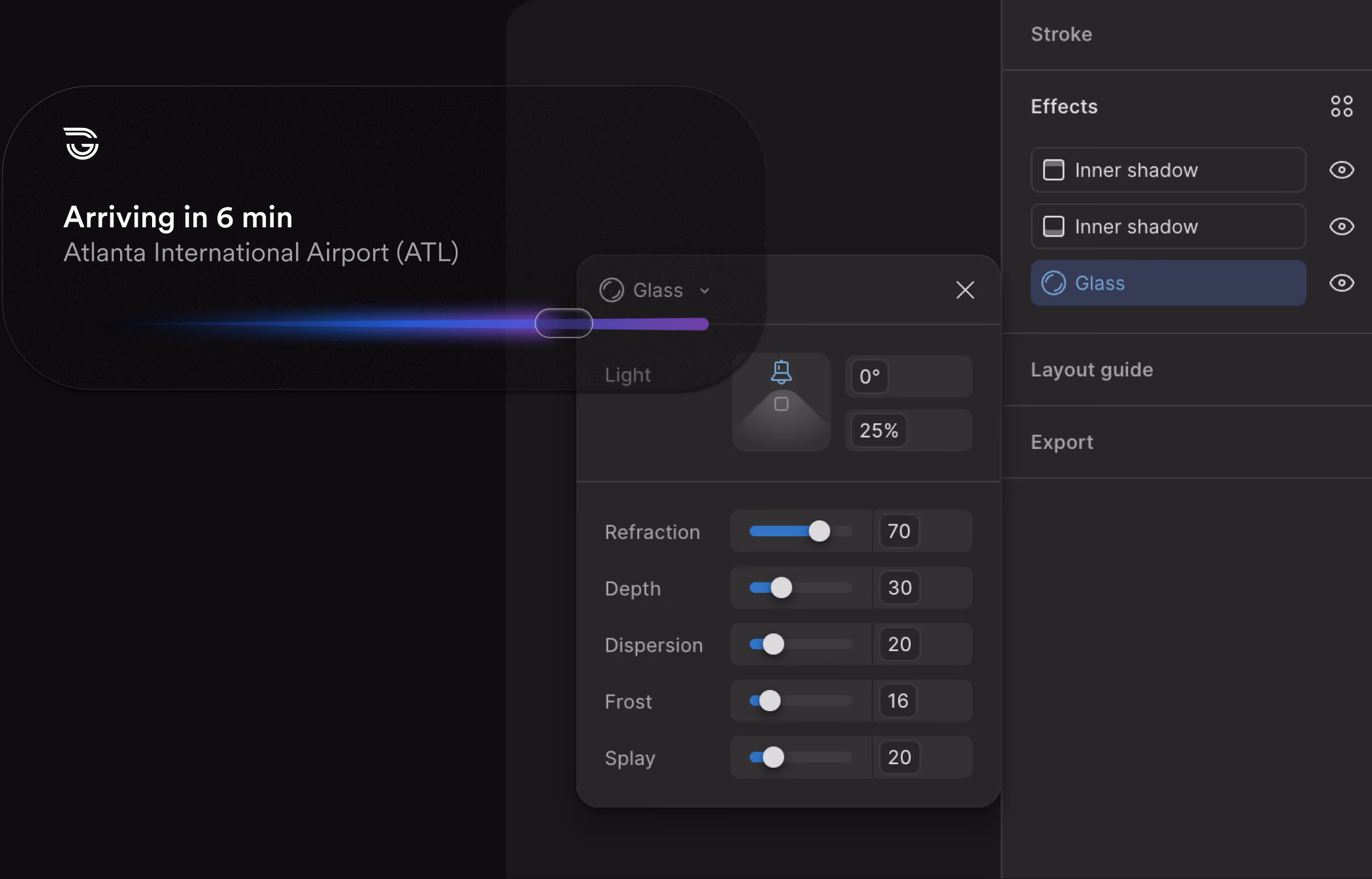 Lumasis design system detail, secondary view from Figma